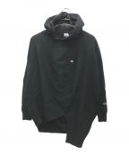 ANREALAGE×Championアンリアレイジ×チャンピオン）の古着「Hooded Sweatshirt/フーデッドスウェットシャツ」｜ブラック