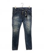 DSQUARED2ディースクエアード）の古着「SUPER TWINKY JEANS/スーパー トゥインキー ジーンズ」｜インディゴ