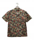 RRLダブルアールエル）の古着「Print Woven Camp Shirt/プリントウーブンキャンプシャツ」｜マルチカラー