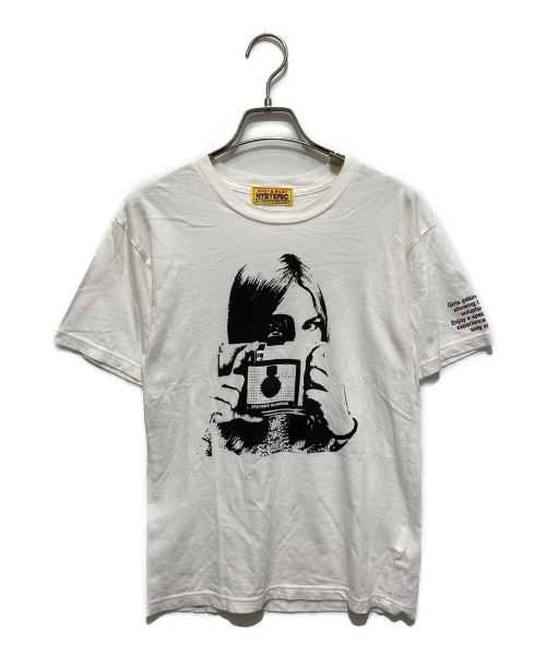 Hysteric Glamour（ヒステリックグラマー）Hysteric Glamour (ヒステリックグラマー) ガールプリントTシャツ ホワイト サイズ:SIZE FREEの古着・服飾アイテム