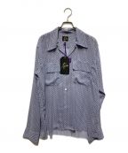 Needlesニードルズ）の古着「cut of bottom classic shirt」｜ブルー