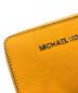 中古・古着 MICHAEL KORS (マイケルコース) ラウンドファスナーミニウォレット イエロー サイズ:ー：3480円