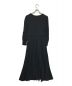 AMERI (アメリ) PENTAGON NECK FOLD HEM DRESS ブラック サイズ:M：13000円