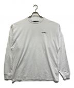 F.C.R.B.エフシーアールビー）の古着「L/S STAR BIG LOGO TEAM BAGGY TEE」｜ホワイト