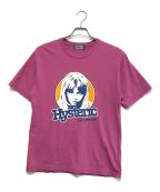 Hysteric Glamourヒステリックグラマー）の古着「GOOD VIBRATIONTシャツ」｜パープル