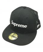 SUPREME×New Eraシュプリーム×ニューエラ）の古着「23SS BOX LOGO MESH BACK CAP」｜ブラック