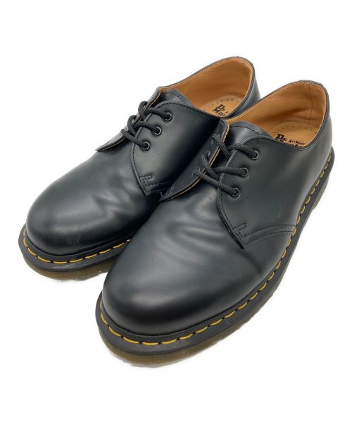 Dr.Martens（ドクターマーチン）Dr.Martens (ドクターマーチン) 3EYE SHOES（スリーアイシューズ） ブラック サイズ:UK9の古着・服飾アイテム