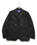 COMME des GARCONS JUNYA WATANABE MANコム デ ギャルソン ジュンヤ ワタナベ マン）の古着「Zip Blazer Jacket」｜ブラック