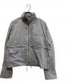 th productsティーエイチプロダクツ）の古着「Night Walk collar Jacket」｜グレー