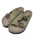 Needlesニードルズ）の古着「Double Strap Sandal」｜カーキ