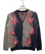 Needlesニードルズ）の古着「Papillon Mohair Cardigan」｜ネイビー