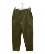 theoryセオリー）の古着「TEXTURED POLY/JOGGER PANTS」｜カーキ