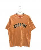 SUPREMEシュプリーム）の古着「24SS Cracked Arc S/S Top　シュプリーム」｜オレンジ