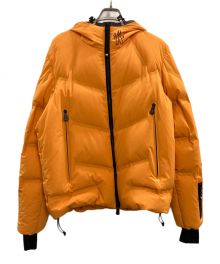 MONCLER GRENOBLE（モンクレール グルノーブル）の古着「Arcesazショートダウンジャケット　H20971A00026 5399D」｜オレンジ