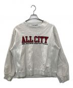 THE BLACK EYE PATCHブラックアイパッチ）の古着「ALLCITYクルーネックスウェット」｜グレー