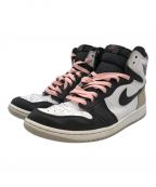 NIKEナイキ）の古着「AirJordan1 High OG”Bleached Coral”」｜ブラック×ホワイト