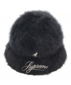 SUPREME×KANGOLシュプリーム×カンゴール）の古着「Furgora Casual hat」｜ブラック