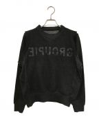 UNDERCOVERアンダーカバー）の古着「Modular Groupie Sweatshirt」｜ブラック