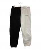 SUPREMEシュプリーム）の古着「Split Sweatpant」｜ブラック×グレー