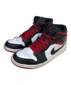 NIKEナイキ）の古着「AIR JORDAN1 MID」｜ブラック×ホワイト