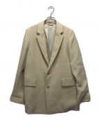 AURALEEオーラリー）の古着「TENSE WOOL DOUBLE CLOTH JACKET」｜アイボリー