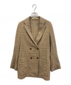 AURALEEオーラリー）の古着「SILK SUMMER TWEED JACKET」｜ブラウン