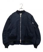 sacaiサカイ）の古着「Nylon Twill Blouson/MA-1」｜ネイビー