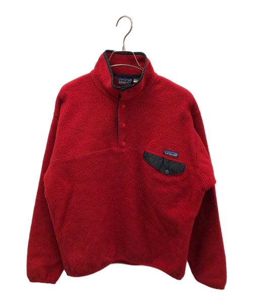 Patagonia SYNCHILLA（パタゴニア シンチラ）Patagonia SYNCHILLA (パタゴニア シンチラ) フリースジャケット レッド サイズ:Mの古着・服飾アイテム