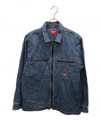 SUPREMEシュプリーム）の古着「Vampire Denim Zip Up」｜インディゴ