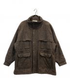 WOOLRICHウールリッチ）の古着「tweed cruiser jacket」｜ブラウン