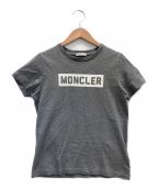 MONCLERモンクレール）の古着「ロゴプリントTシャツ/MAGLIA T-SHIR(マリアTシャツ)」｜グレー