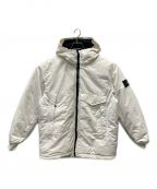 STONE ISLANDストーンアイランド）の古着「OPAQUE NYLON TWILL DOWN JACKET」｜ホワイト