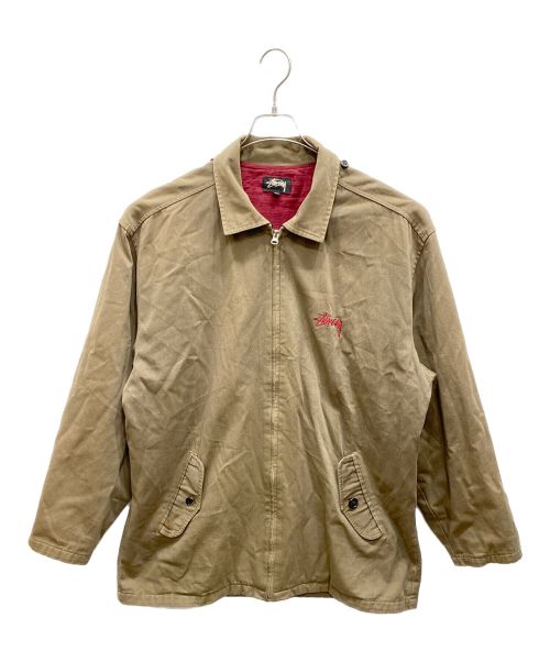 OLD STUSSY（オールドステューシー）OLD STUSSY (オールドステューシー) OLD stussy80’s ワークジャケット カーキ サイズ:Lの古着・服飾アイテム