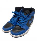 NIKEナイキ）の古着「AIR JORDAN 1 RETRO HIGH OG Dark Marina Blue」｜ブラック×ブルー