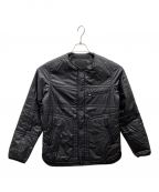 WHITE MOUNTAINEERINGホワイトマウンテ二アニング）の古着「PRIMALOFT QUILTED SHIRT JACKET」｜ブラック