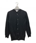 COMME des GARCONS SHIRTコムデギャルソンシャツ）の古着「WOOL CARDIGAN」｜ブラック