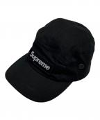 SUPREMEシュプリーム）の古着「Military Camp Cap」｜ブラック