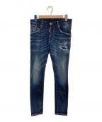 DSQUARED2ディースクエアード）の古着「SUPER TWINKY JEAN」｜インディゴ