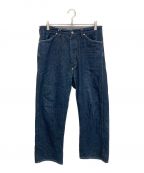 OLD JOE & Co.オールドジョー）の古着「PLEATED JEAN TROUSER」｜インディゴ