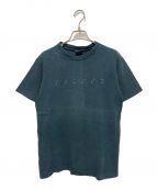 stussyステューシー）の古着「90’S　Braille logo t-shirt　点字ロゴ　Tシャツ」｜ブラック