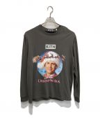 KITH×NATIONAL LAMPOONキス×）の古着「CHRISTMAS LS TEE」｜オリーブ