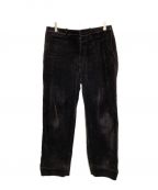 OLD JOE & Co.オールドジョー）の古着「PADED BACK ROVER TROUSER」｜ブラック