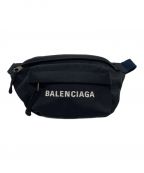 BALENCIAGAバレンシアガ）の古着「ナイロンウエストバッグ」｜ブラック