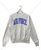 Champion REVERSE WEAVEチャンピオン リバース ウィーブ）の古着「AIRFORCEロゴスウェット」｜グレー