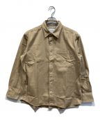 UNIVERSAL PRODUCTS.×GAMBERT CUSTOM SHIRTSユニバーサルプロダクツ×ギャンバードカスタムシャツ）の古着「ギャンバートカスタムシャツ」｜ベージュ