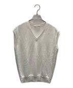 AURALEEオーラリー）の古着「LIGHT FLOWY Vネックベスト/LIGHT FLOWY SWEAT V-NECK VEST」｜ライトグレー