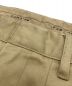 中古・古着 FARAH (ファーラー) Two Tuck Wide Tapered Pants ベージュ サイズ: 36-30：5000円