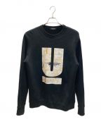 UNDERCOVERアンダーカバー）の古着「30TH ANNIVERSARY SWEAT Uロゴ クルーネックスウェット」｜ブラック