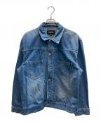 ATMOSアトモス）の古着「DENIM TRACKER JACKET INDIGO」｜インディゴ