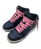 NIKE×FRAGMENT DESIGNナイキ×フラグメントデザイン）の古着「DUNK HI / F」｜ネイビー